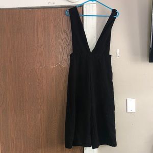 Black casual flowy overalls!